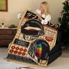 Music D-Daft P-Punk Throw Flannel Blanket, Soft Warm, Durable & Washable cute Cool