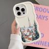 Case for iPhone 16 Pro Max 8 12 14 15 Plus 11 XR 13 17 Air Soft Phone Cover Christmas Santa Claus
