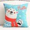 2Pcs 45x45cm Dacron Throw Pillow Case Soft Sofa Pillowcase Home Textile Pillow Shell  Cushions