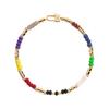 Bohemian Beaded Necklace Stacked Accessories Collarbone Chain Niche Beach Hawaiian Style Spice Girls Accessories