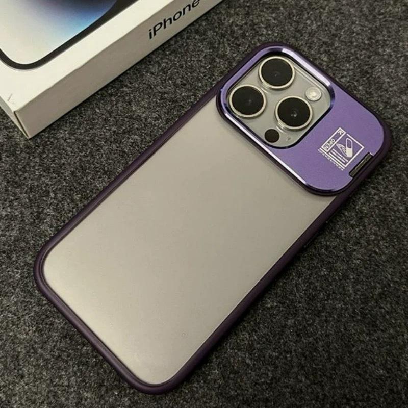 

Applicable To IPhone17 Transparent Contact Lens Holder Mobile Phone Case Apple 16 Magnetic Lens Film Anti Fall Protection Case iPhone 12 PROMAX