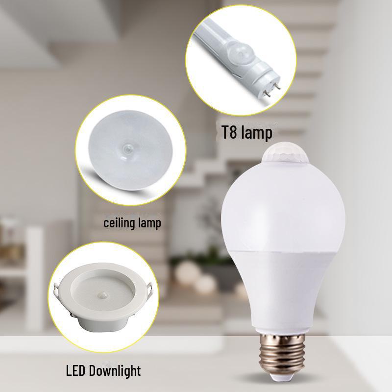 Smart Home-Körpersensor-Leuchte mit Mikrowellenradar, Infrarot- und menschlicher Körperinduktionstechnologie.