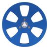 14 5in Empty Tape Reel Sound Recording 6 Hole Aluminum Alloy for ReVox Opening Machine Parts Blue