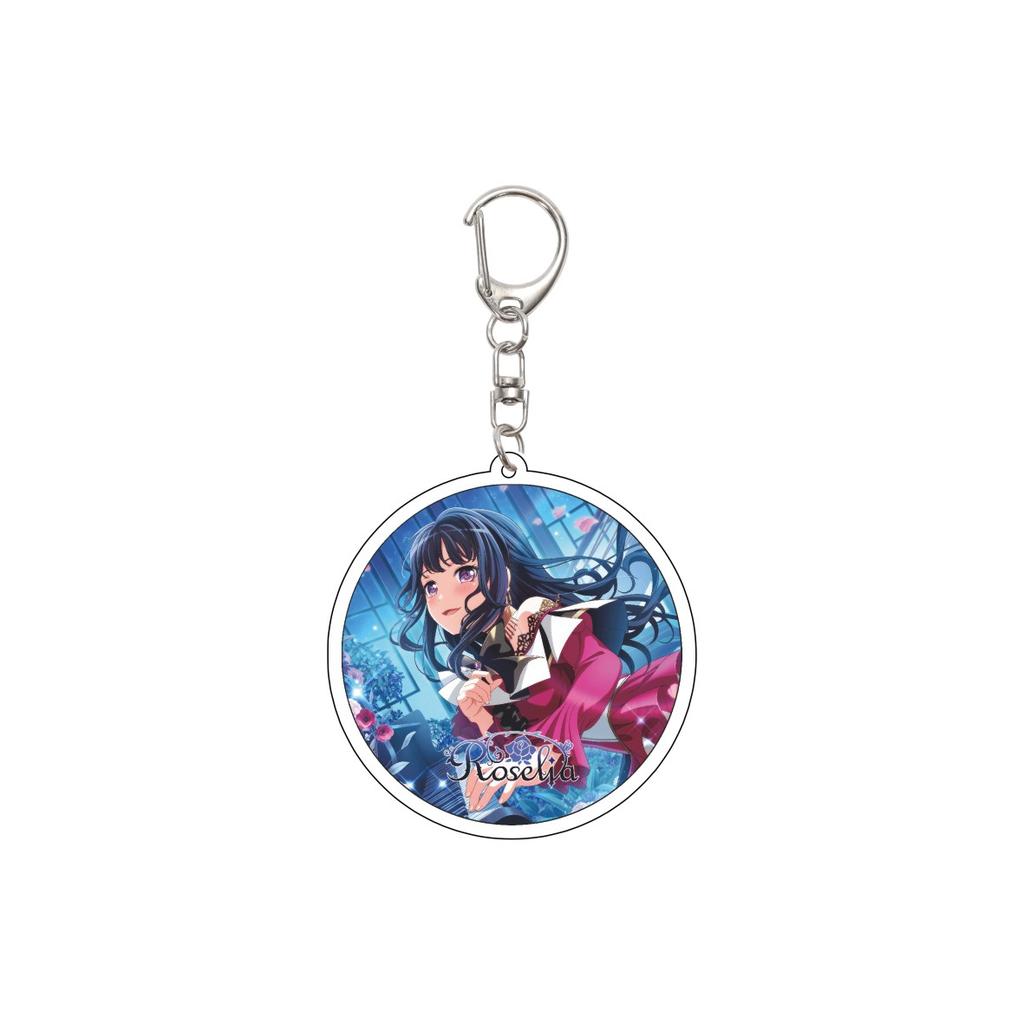 55MM Anime BanG Dream It's MyGO Keychain Takamatsu Tomori/Anon Chihaya/Rāna Kaname Key Chain Acrylic Model Plate Christmas Gifts