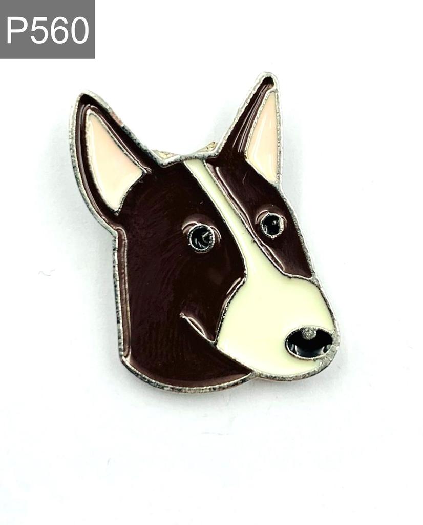 Neue Emaille Pin Bullterrier Hund Haustier Stecker Geschenk Geburtstag 1 Stück