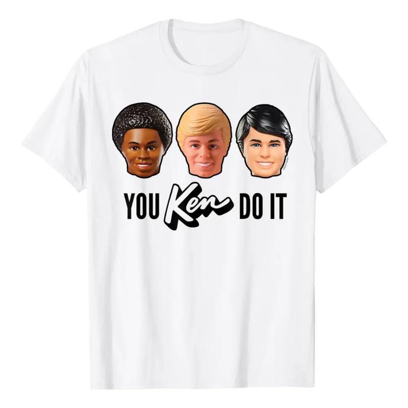 Camiseta Con Cabezas De Mu?eca Barbie - You Ken Do It Ken S