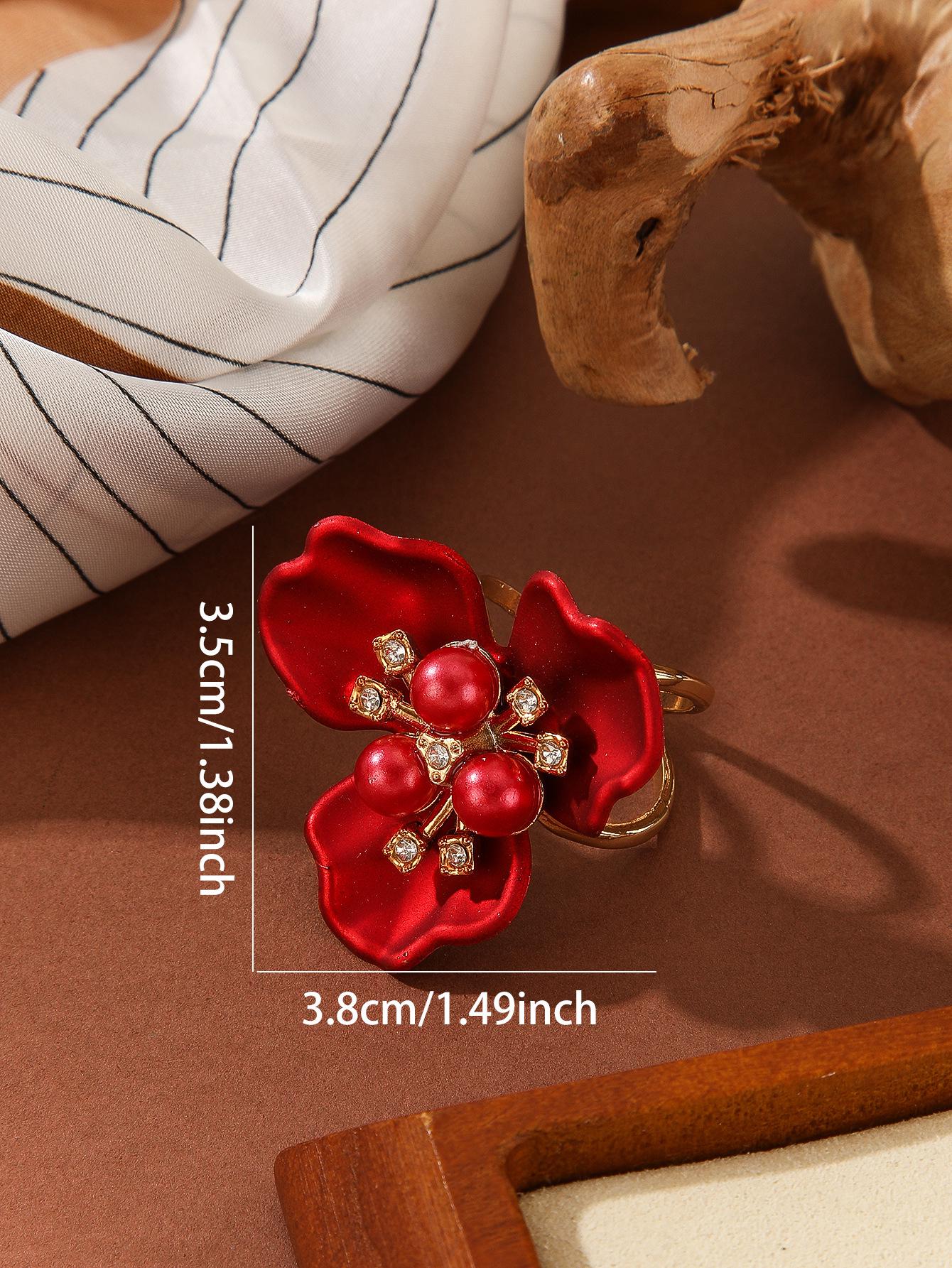 Ретро Французская Пряжка для Шарфа с Цветком Камелии - Ручная Работа Высококлассный Модный Аксессуар