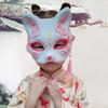 Rekvizity Half Face with Bells Kitsune Masky Zářící masky Kostýmy Party Mask Maska pro kočky Cosplay Rekvizity