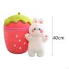 Adorable Reversible Strawberry Animal Plushie Gift for Kids And Adults