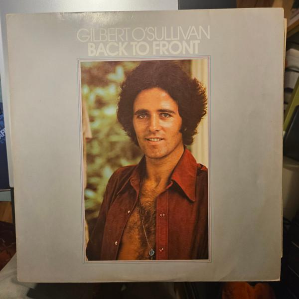 

LP Record GILBERT O SULLIVAN - Back To Front MAMSS502 MAM 1972 UK Pop Used