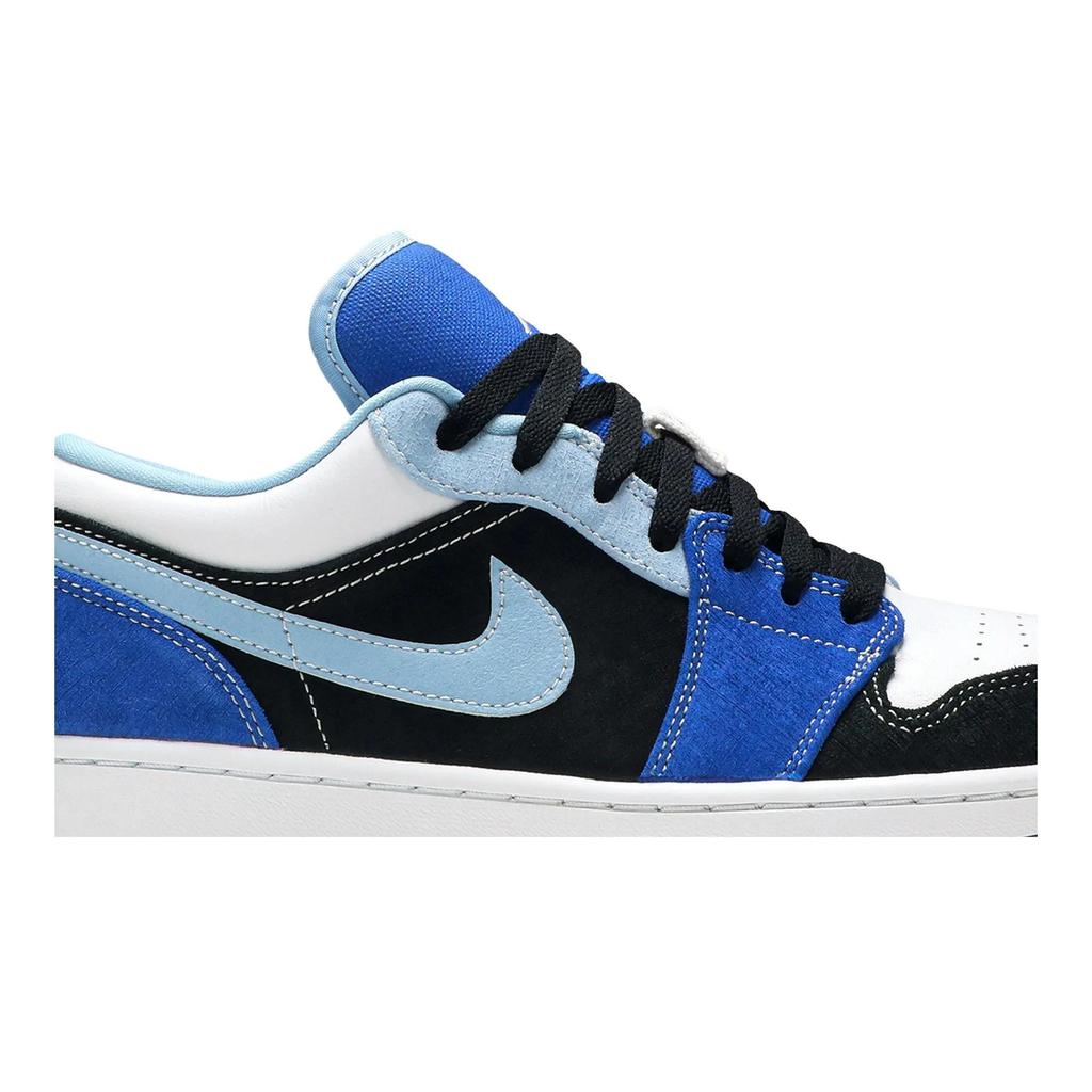 Air Jordan 1 Low SE 'Racer Blue' (Unisex) Racer Blue / Psychic Blue / Black / Multi-Color Vintage Basketball Shoes DH0206 400