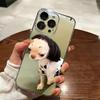 Funny Dog-g   Phone Case For iPhone 17 16 15 14 13 12 11 Mini Pro Max Plus Transparent Cover