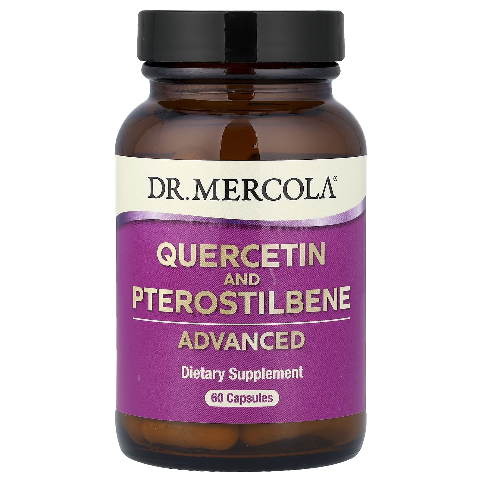 

Dr. Mercola, Quercetin & Pterostilbene Advanced, 60 Capsules