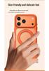 Compatible iPhone 17 Pro Max Magnetic Protective Case - Drop-proof, Rotating Air Matte Holder.