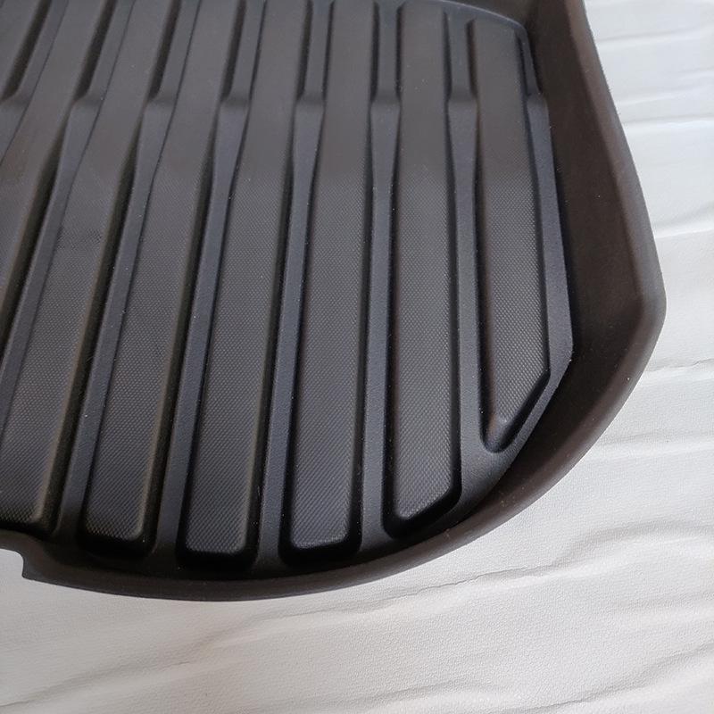 25-Year Tesla Model 3/Y Front & Rear Trunk Mats - Waterproof TPE Upper & Lower Compartment Liners