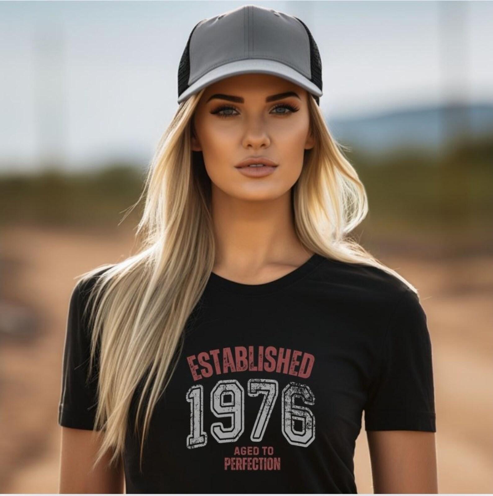 Vintage 1976 T-Shirt Aged to Perfection | Established 1976 Retro Shirt | 1976 Birthday Gift Tee | Classic Nostalgia Graphic Tee 3XL
