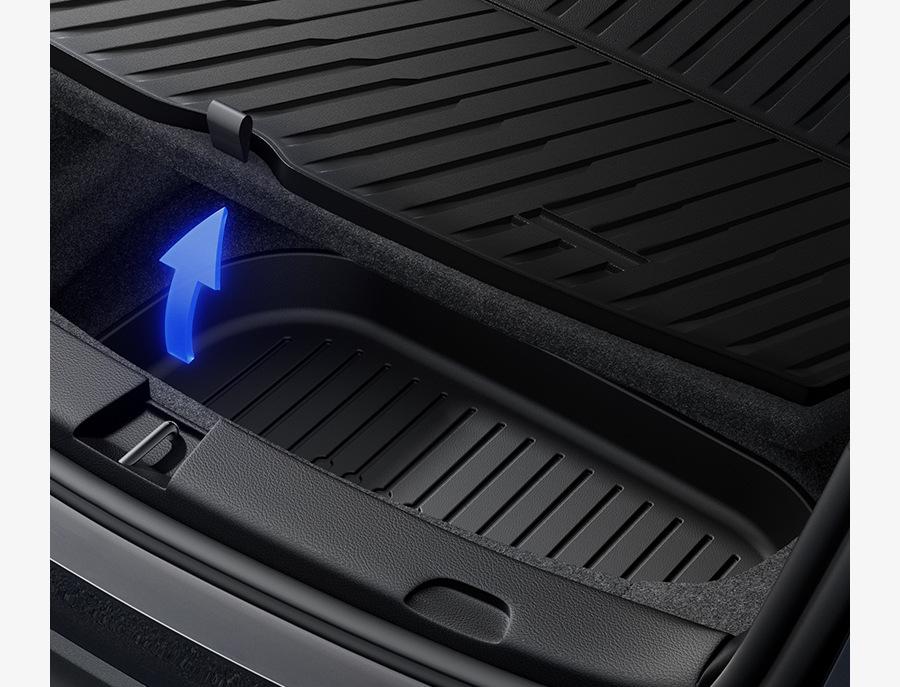 Tesla Model Y Front & Rear Trunk Mats - Full Coverage Interior Accessories