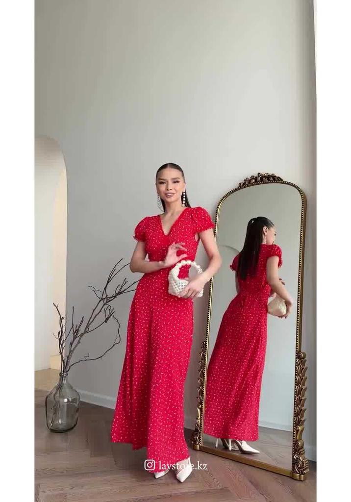 Elegantes Retro-Kurzarm-Taillenbetonendes Kleid für Damen, Frühjahr 2025