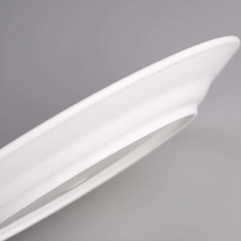 16-inch Round Ceramic Flat Dinner Plate