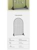 Floor-Standing Wrought Iron Mesh Jewelry Display & Artwork Hanging Stand