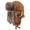 Cappelli Bomber Invernali di Peluche per Donna Uomo Cappello in Finta Pelliccia Sintetica Imitazione Cappello del Nord-Est Unisex Caldo Berretto da Neve con Paraorecchie