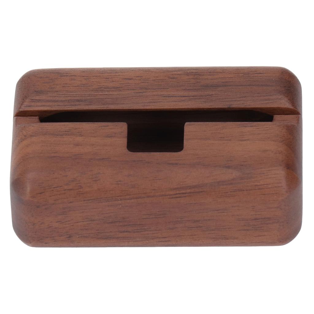 Earbuds Case Wood Cover Compatible for AM TW01 Bluetooth Earbuds Charging Case Handcrafted Anti