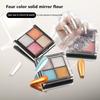 4 Kolory Aurora Solidne Lustrzane Błyszczące Brokat do Paznokci Paznokcie Lakier Żelowy UV Pigment Ozdoby do Paznokci Akcesoria