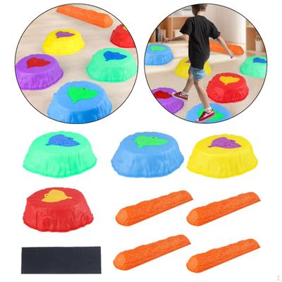 LED Balance Stepping Stones Block Gross Motor River Indoor Outdoor Playing