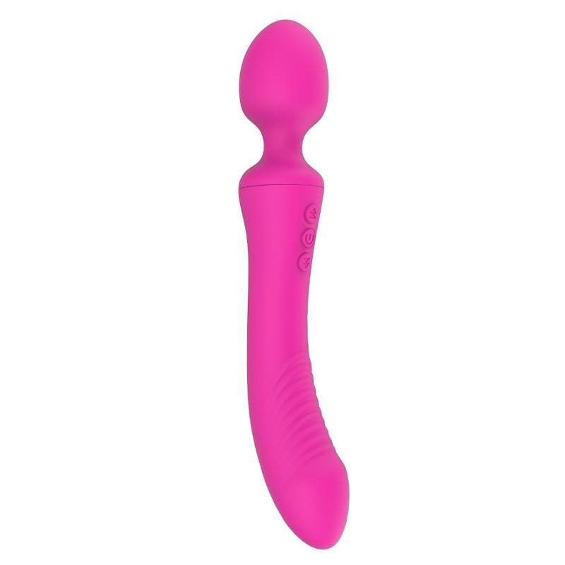 PDual-Ended USB Vibrator - Powerful G-Spot & Clit Stimulator, Rechargeable Massager for Women, Adult Sex Toy