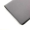 FENDI logo Cover Stationery passport case Leather gray
