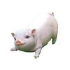 Garden Pig Statue, Outdoor Resin Piggy Ornament, Cute Piglet Sculpture, Farmhouse Decoration for Yard Lawn Patio