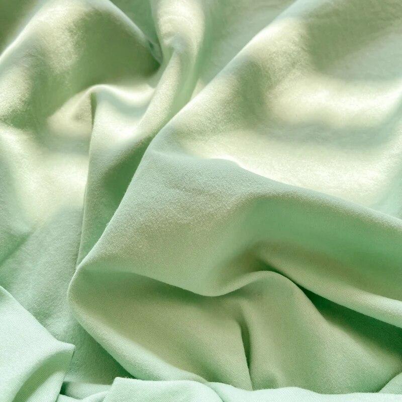 Μαλακό Βαμβακερό Σεντόνι με Λάστιχα Μονόχρωμο Αντιολισθητικό Κάλυμμα Στρώματος Σεντόνι για Διπλό King Queen Κρεβάτι 140/160/200