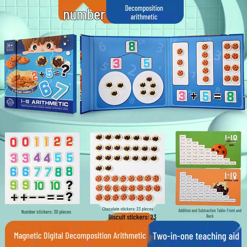 Magnetic Alphabet Puzzle & Book Set for Early English Learning