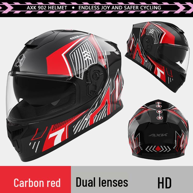 Men's and Women's Winter Full-Face Anti-Fog Motorcycle Helmet