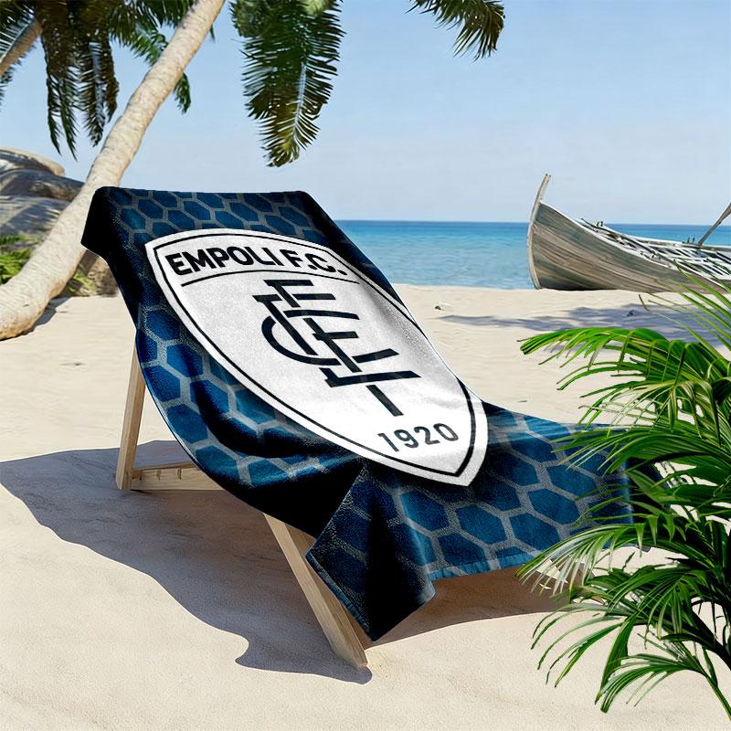 Empoli Logo Aufdruck Strandtuch, Großes Weiches Schnelltrocknendes Handtuch für Strand Camping Schwimmen