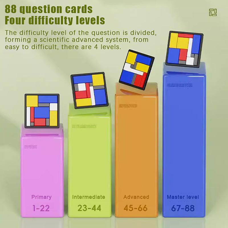 Jucării Puzzle pentru Antrenamentul Gândirii Logice la Copii Mici Cuburi Montessori Jocuri de Societate Jucării Educative Interactive Părinte-Copil Jocuri de Petrecere