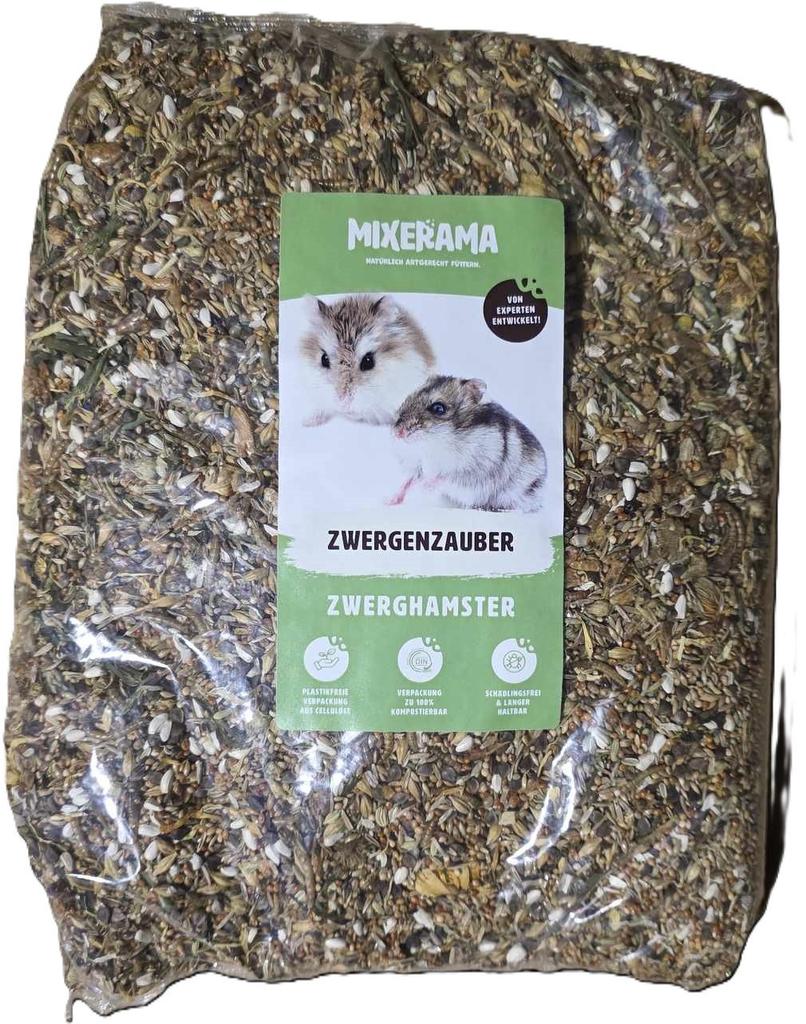 Mixerama | Zwergenzauber | Pokarm Dla Chomika 500G - Dla Chomików Karłowatych 2,5Kg
