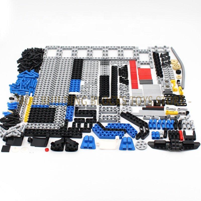 590pcs Technical Bulk Parts Pin Liftarm Beam Axle Connector Panel Gear Car Motorcycle Building Blocks Bricks Compatible Toy