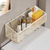 Bathroom Shelves Over Toilet Tank Easy Installation Thickened Iron Mesh Design Open Storage Rack Bathroom Organizer