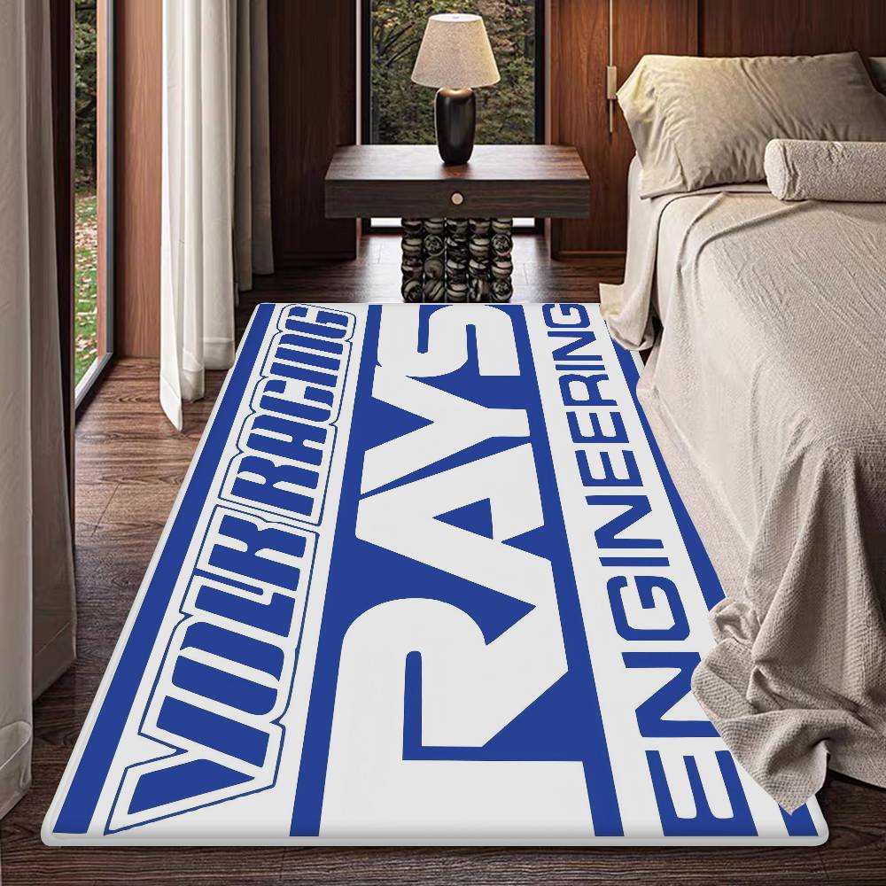 RAYS Wheels Room Mats Retro Multiple Choice Living Room Kitchen Rug Non-Slip Welcome Rug