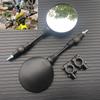 Foldable Motorcycle Rearview Mirror Round 10MM Scooter E-Bike Rear View Mirrors Back Side Convex Mirror for KTM KLX