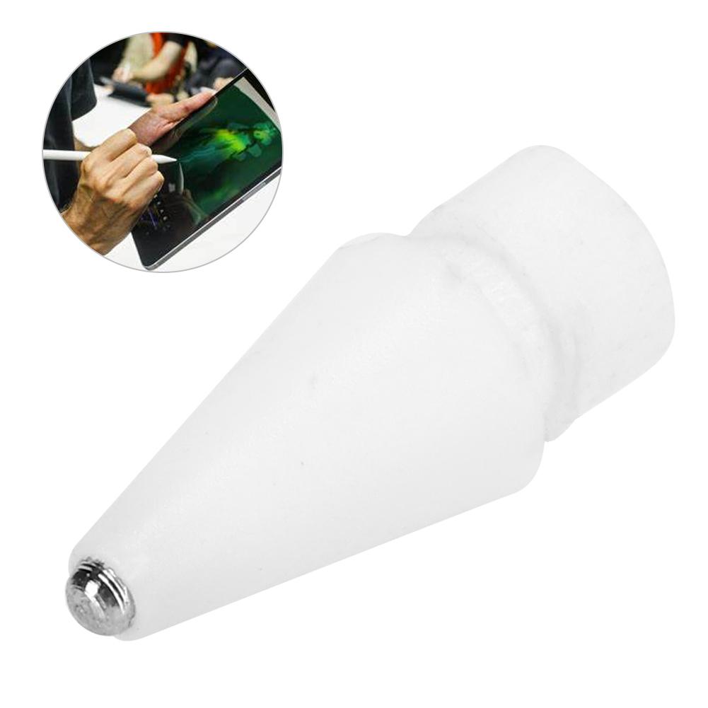 Spare Nib Tip Touch Screen Fine Point Stylus Fit for iPad Pencil 1st 2nd Generation Tablet PenWhite