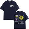 Rapper SAIKO Tour 2025 Album Graphic Cover Tshirt Mens Hip Hop Gothic Punk Short Sleeve T Shirts Fashion Oversized Cotton Tees