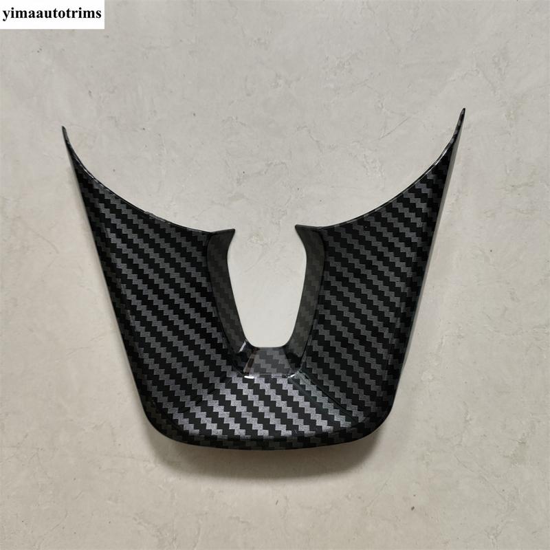 Car Steering Wheel U Shape Frame Cover Trim Fit For Kia Cerato Forte K3 / Seltos  -  ABS Carbon Fiber Style Accessories