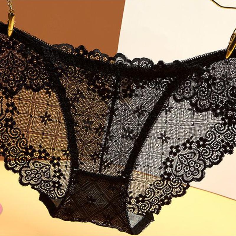 1 Teile/satz Spitze Sexy Höschen frauen Unterhosen Weibliche Verweilen Niedrigen Taille Unterwäsche Frauen Pantys Dessous