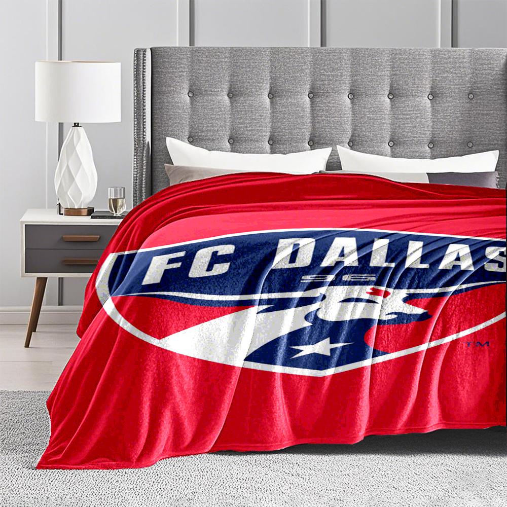 FC Dallas Logo Keep warm Keep warm for Home living room and bedroom sofas.