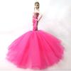 Mermaid Dress For Barbie Doll Clothes Formal Fishtail Wedding Dress Party Gown For Barbie Doll Clothes Handmade Dresses Toy