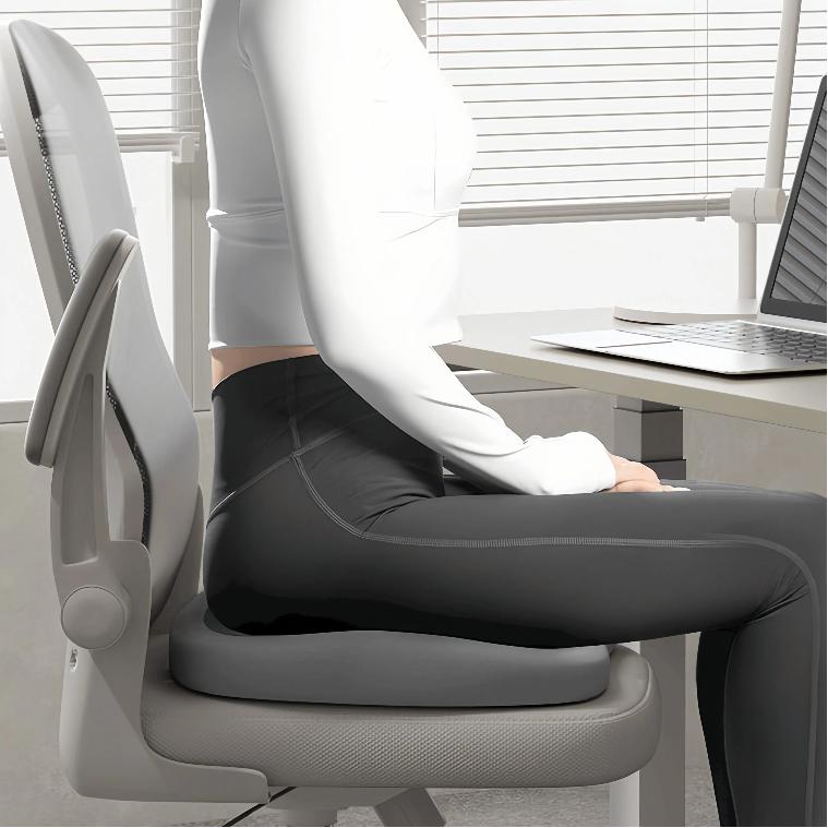 Cuscino Sedile in Memory Foam per Auto Multiuso Ergonomico per Sedia da Ufficio Cuscino Comodo per Supporto Sedile Auto e Ufficio