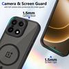 Luxury Matte Translucent Magnetic Shockproof Case For OnePlus 15 ACE5 Pro 13S 13R NordCE5 For Magsafe Wireless Charge Hard Cover