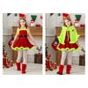 Grinch Kinderkostüm Mit Umhang Und Kleid Für Weihnachtsfeier Kostüm